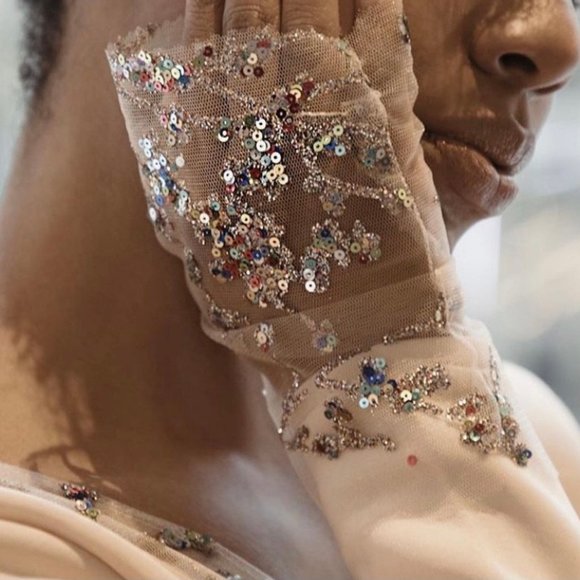 Couture Cream dress - Picture 3 of 4